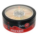 Značkové DVD disky Maxell DVD-R 4,7 GB 25 ks.