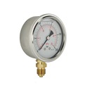 GLIC MANOMETER. 63mm 0-250Bar D 1/4 HYDROLIDER