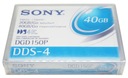 NOVÁ PÁSKA SONY DGD150P 40GB DDS-4 DATA CARTRIDGE