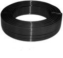 KÁBEL 6x4 POLYETYLÉN PE HADICA 6/4mm čierny x 100 m