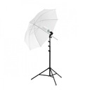 Štúdiová súprava s dáždnikom 84cm SOFTLIGHT 65W