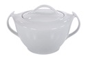 CHODZIEŻ AKCENT 0001 MODERNÁ Váza 3 LITRE BIELY PORCELÁN