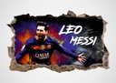 Nálepka na stenu LIONEL MESSI! BARCELONA! 120 x 72