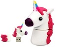 USB PENDRIVE 8 GB JEDNOROŽEC PONY BIELA ​​VÝŠKA PL 24H