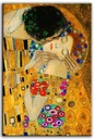 obraz Gustav Klimt The Kiss 50x70 na plátne