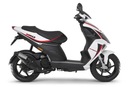 Piaggio NRG Power samolepky dyha SET WHITE