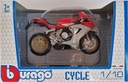 Motocykel BBURAGO 1:18 MV Agusta F3 Serie Oro 2012