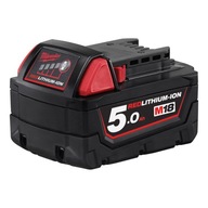 MILWAUKEE M18 B5 BATÉRIA BATÉRIA 18V 5,0Ah