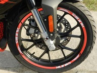 Aprilia RS4 50 125 polepy kolies ráfiky TANK PAD