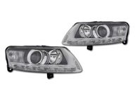 BI XENÓNOVÉ LED svetlomety AUDI A6 C6 4F0 LIFT FL LOOK