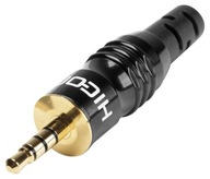 HICON 3,5 mm Hi-End mini jack konektor! 4 poľný špendlík!