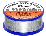 TIN spojivo 1,2 mm s tavidlom 100 g 0,1 kg FV (1040)