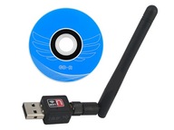 WIFI USB SIEŤOVÁ KARTA + BEZDRÔTOVÁ ANTÉNA