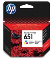 Originálny farebný atrament HP C2P11AE 651 Advantage