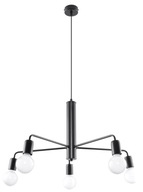 Závesná lampa Luster DUOMO 5 Loft SOLLUX