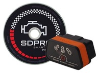 Diagnostické rozhranie Bluetooth BT OBDII + SDPROG