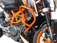 Nárazové tyče HEED KTM 390 DUKE (13-16) - oranžové