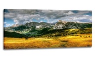 OBRAZ HORSKÁ KRAJINA PANORÁMA 150x60 MAĽBY NA PLÁTNO