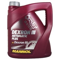 MANNOL Dexron III Automatic Plus 4L 8206 - olej pre automatické prevodovky