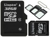 KINGSTON MICRO SD KARTA 32GB cl10 UHS + TURBO SIM