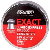 JSB EXACT JUMBO EXPRESS pelety 5,52 mm diabolo 5,5