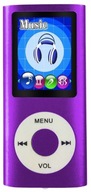 MP4 prehrávač T838 8GB rádio MP3 reproduktor fialový