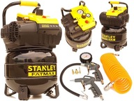 BEZOLEJOVÝ KOMPRESOR STANLEY FATMAX 24L + SADA 6