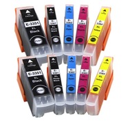 10x XL ATRAMENTY PRE EPSON EXPRESSION XP-540 XP-640