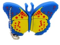 USB PENDRIVE 8 GB BUTTERFLY BUTTERFLY BLUE PROM 24H