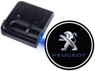 LED UVÍTACIE SVETLÁ PEUGEOT LOGO BEZDRÔTOVÉ