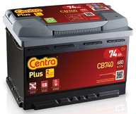 CENTRA PLUS BATÉRIA 74 AH, 680 A, CB740