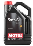 MOTUL SPECIFIC 2312 0W30 5L PSA B71 2312 C2