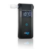 AlcoFind Pro X-3 alkohol tester, 12 MESIACNÁ KALIBRÁCIA, puzdro, batérie, náustky