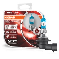 Laserové žiarovky OSRAM Hb3 Night Breaker +150 %