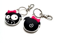 SUBARU PIG PIGGY GIRL KEYRING #6