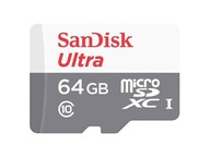 RÝCHLA pamäťová karta SANDISK ULTRA microSDXC 64GB