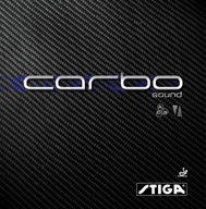 STIGA CARBO SOUND 2,0 mm čierna