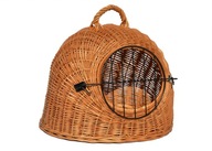 Wicker Booth Transporter pre mačku alebo psa 49 cm