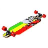 Rám skateboardu longboard 104x24 ABEC9 RUBBER