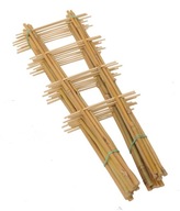 Bambusový rebrík 60 cm / 10 kusov, pergola na rastliny
