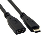 USB-C 3.1 USB Type C M/F 1M predlžovací kábel