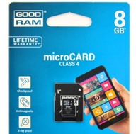 KARTA GOODRAM 8GB CLASS 4 MICRO SD + AD