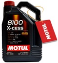 OLEJOVÝ MOTUL 8100 X-CESS 5W40 5L 5W-40 + ZADARMO