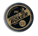 5,5 mm Diabolo Boxer pelety, ostré, 250 ks.