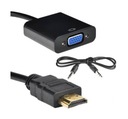 Video adaptér HDMI VGA + audio kábel miniJack