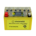 VÝKONNÁ BATÉRIA s LCD!!! 12V 8Ah MORETTI YTX9-BS