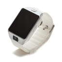 SMARTWATCH DZ09 SMART HODINKY SIM RÁDIO BIELY