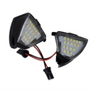 LED pod zrkadlové svetlá VW Golf Passat Jetta