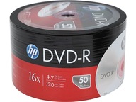 Disky HP DVD-R 4,7 GB 100 ks Spoľahlivé + obálky