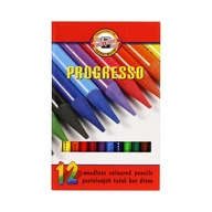 Bezdrevné pastelky Progresso Koh a Noor 12col